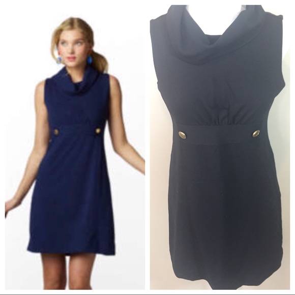 Lilly Pulitzer Dresses & Skirts - Lilly Pulitzer Finn Sheath Dress Sz S Black